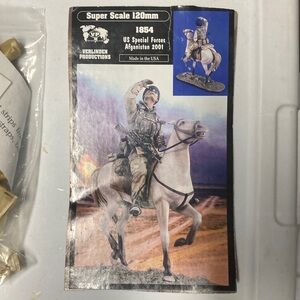 Verlinden 120mm Super Scale, kit no 1854, US Special Forces Afganistan 2001, new